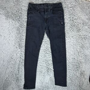 G-Star Raw Jeans Mens 31x32 (Fits 30/28) Blue D-Stag 3D Super Slim Leg Solid